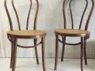 Paire de chaises bistrot 