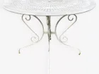 Table de jardin parc terrasse métal vintage 103268553/6T55AGAP