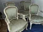 4 chaises et 4 fauteuils