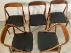 Lot de 5 chaises 