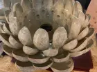 Une lampe en ceramique
