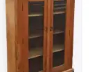 Petite armoire vitrée