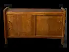 Petit meuble de rangement en bois vintage