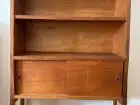 Bibliothèque meuble bois 