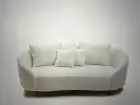 Canapé avec pouf