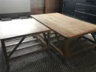 Table basse en bois et bout de canapé 