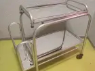 Table roulante bar aluminium 
