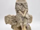 Statue albatre
