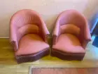2 fauteuils crapauds 