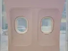 Revêtement plastique cabine d'avion